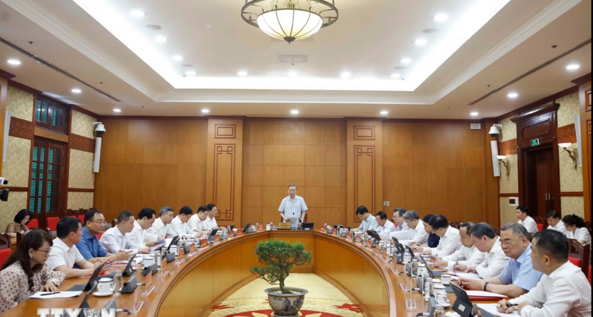 Kết luận của Tổng Bí thư, Chủ tịch nước tại cuộc họp cho chủ trương về công tác nghiên cứu khoa học cơ bản